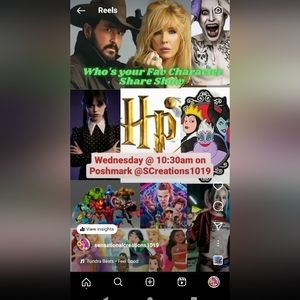 Who's your Fav Character Live Share Show